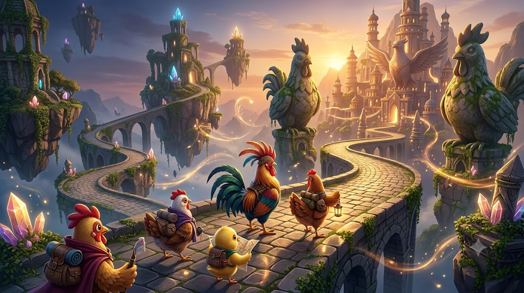 Spieloberfläche von Chicken Road 2 während einer Runde